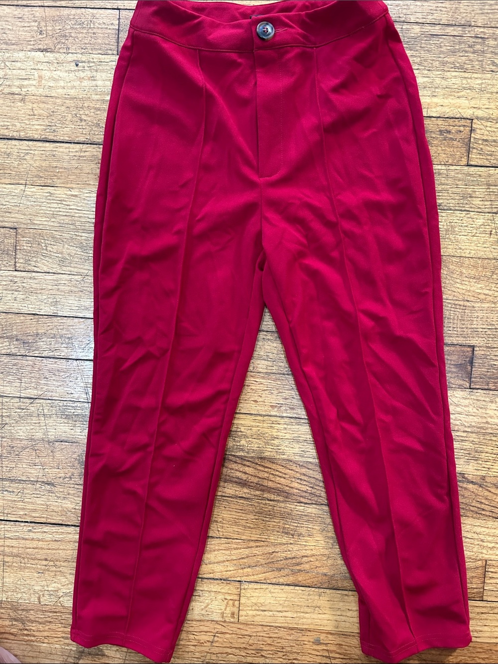 Classic Red petite Women's Pull-On Trousers